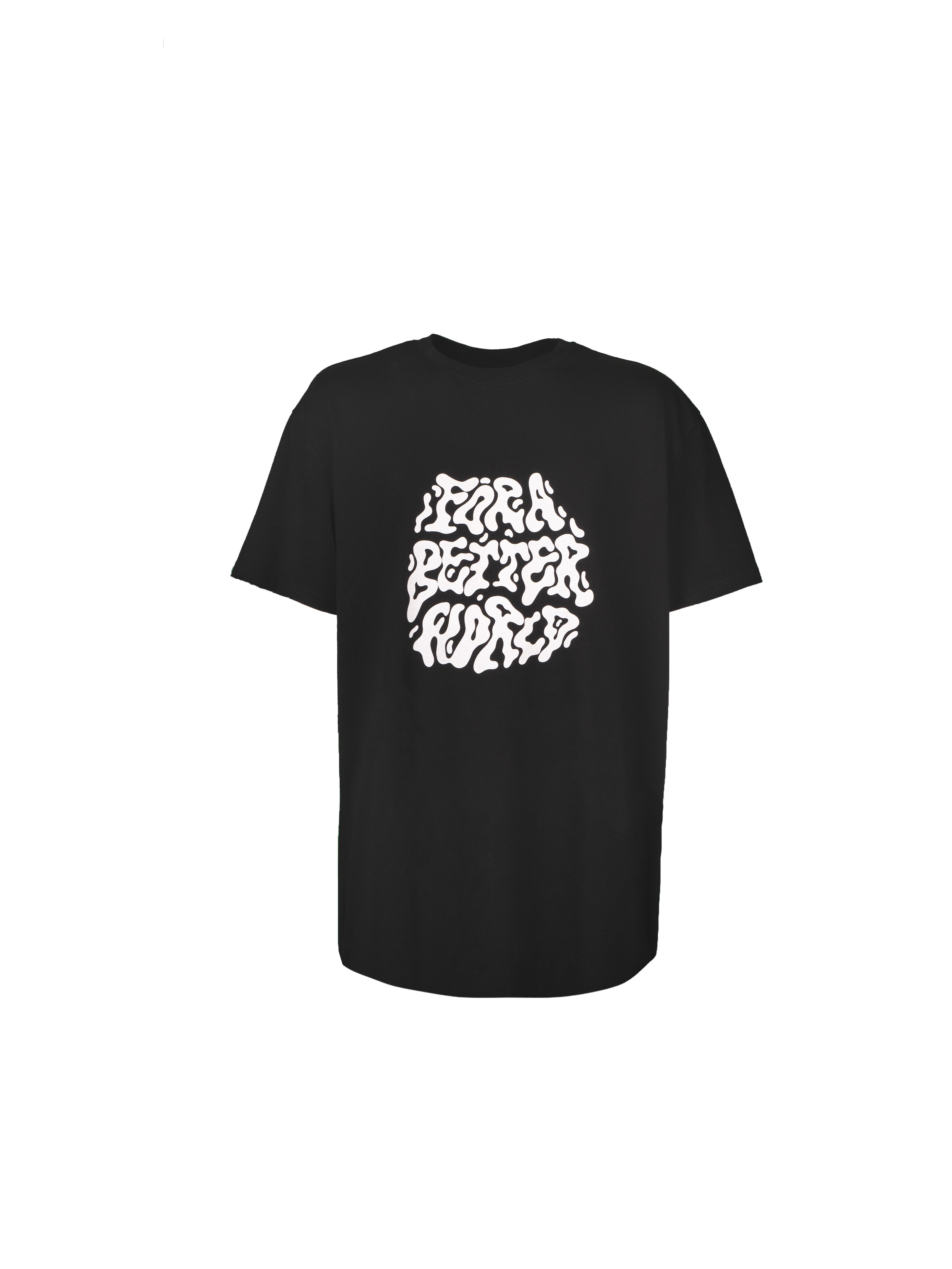 FOR A BETTER WORLD TEE BLACK